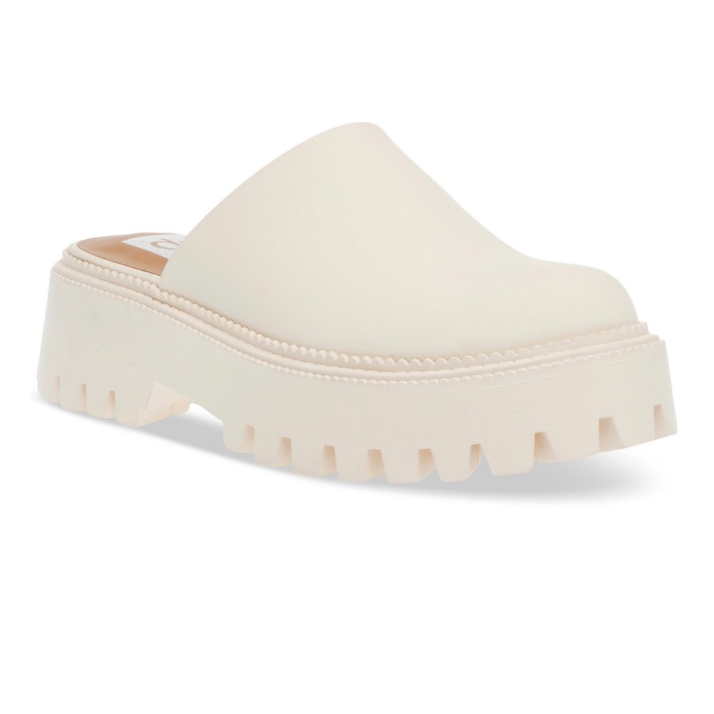 DV by Dolce Vita Platform Clogs Ivory Color and New! Size 7.5